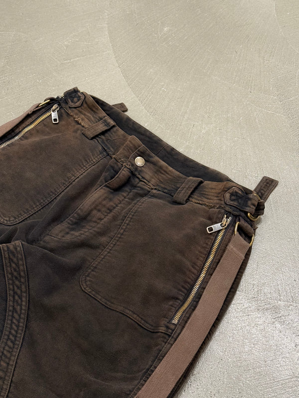 A/W2023 Dolce & Gabbana bondage paracadute cargo pants