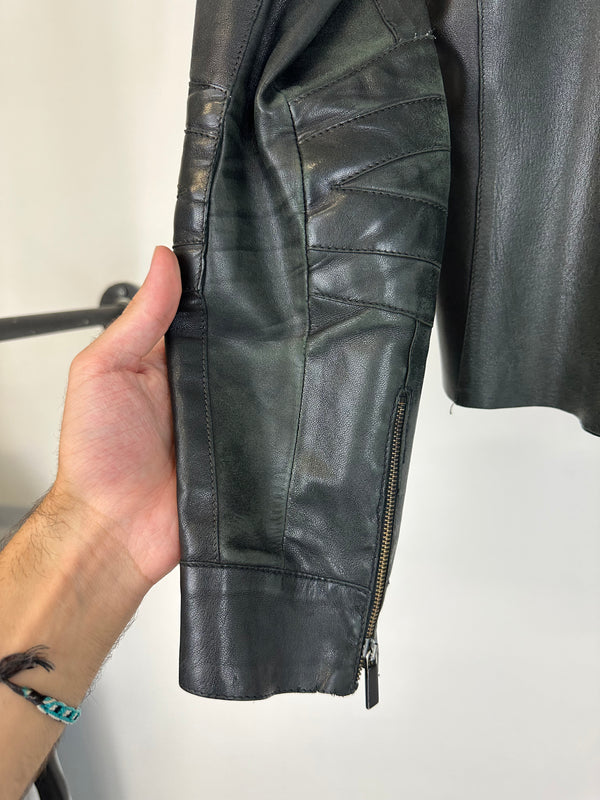 FW1999 Gucci Tom Ford leather biker jacket
