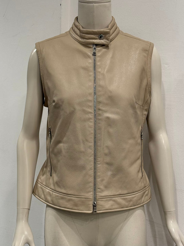 A/W2000 Prada biker leather vest