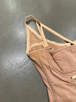 S/S2003 Dolce & Gabbana laced up corset top
