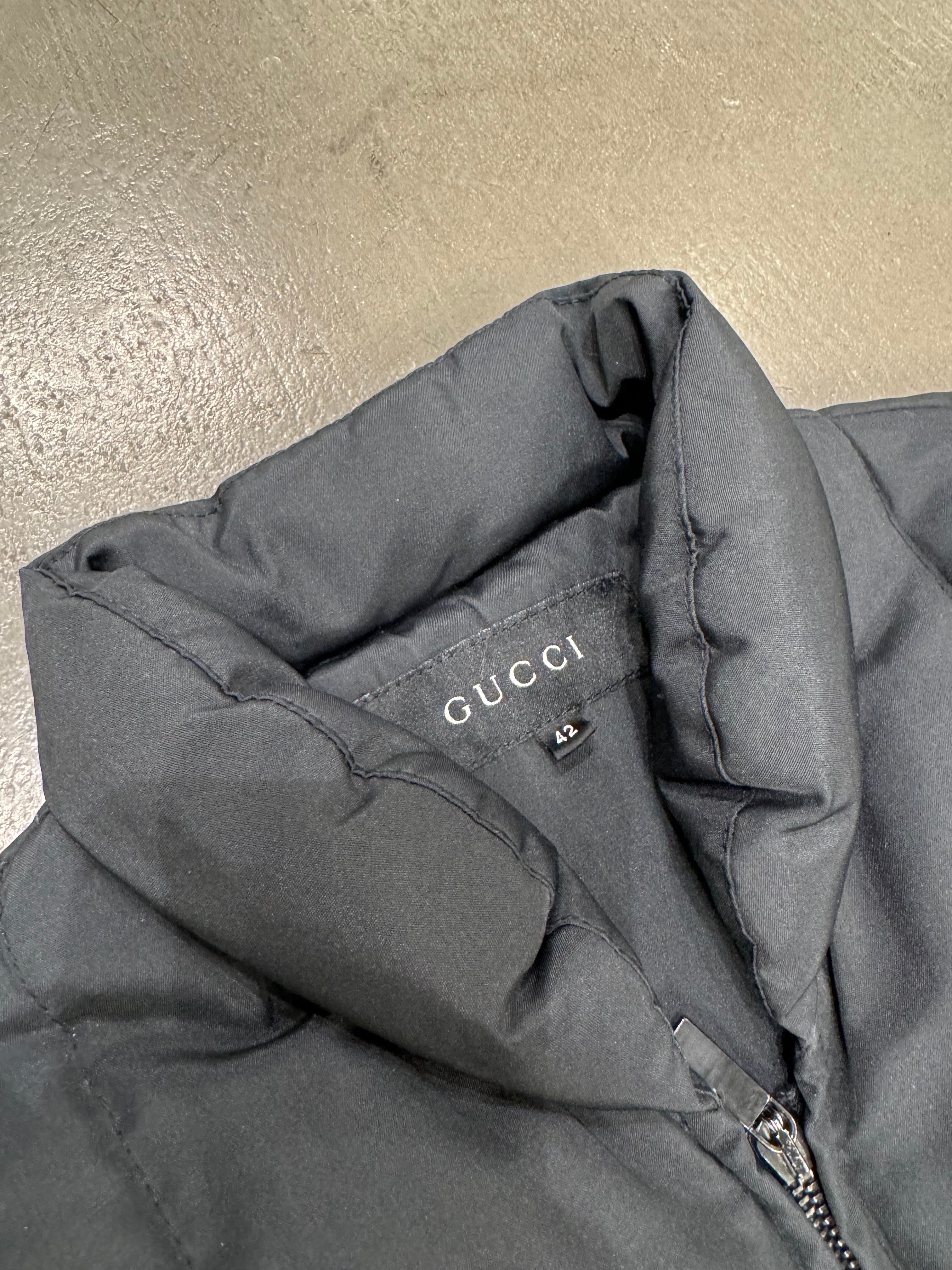 A/W1999 Gucci by Tom Ford bondage puffer jacket