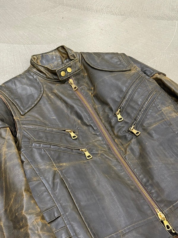 A/W2003 Dsquared2 3-in-1 runway coated military jacket