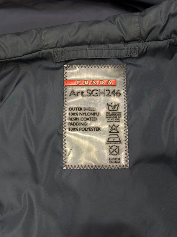 2011 Prada 2-in-1 double nylon jacket