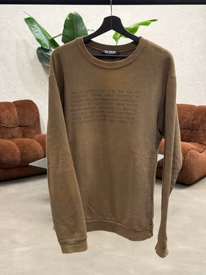 A/W2005 Raf Simons “History of my world” poltergeist objects levitating crewneck