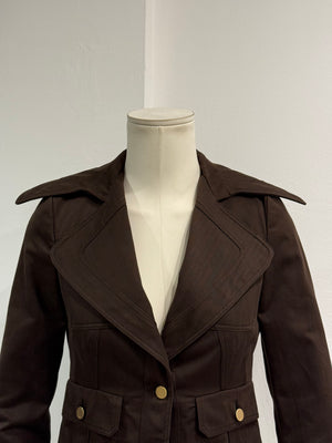 2003 Gucci by Tom Ford military tailored jacket