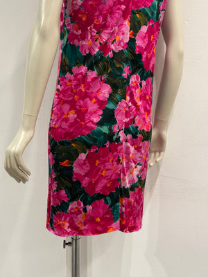 2008 Balenciaga by Ghesquiere iconic floral dress