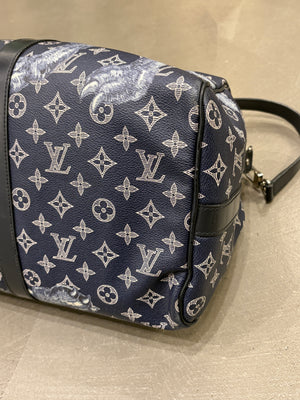2017 Louis Vuitton x Chapman Brothers Savannah canvas Keepall 45