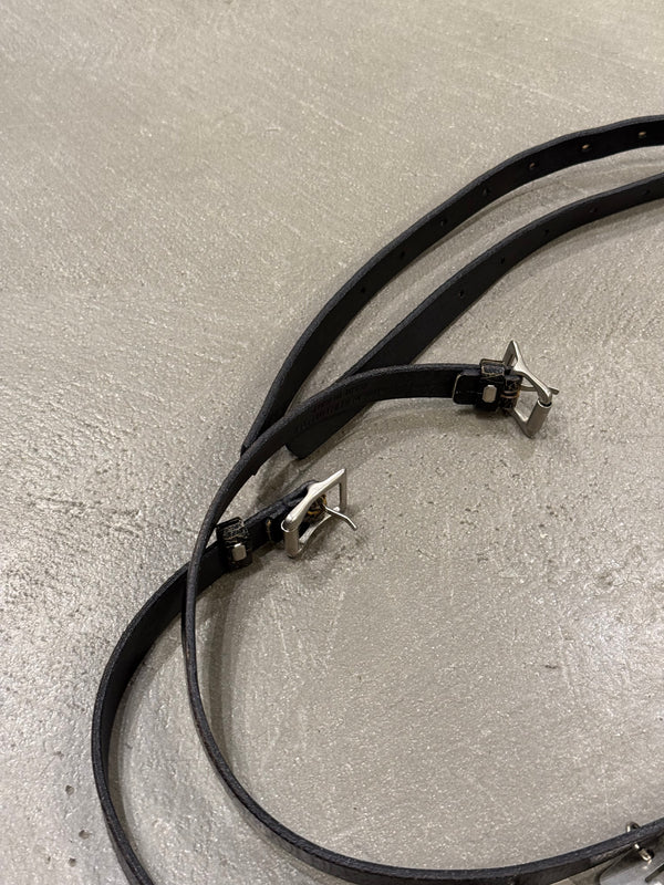S/S2003 Ann Demeulemeester “wilder” leather belt