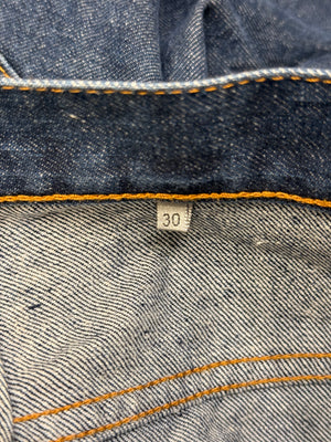 2000s Dior by Hedi Slimane raw jeans