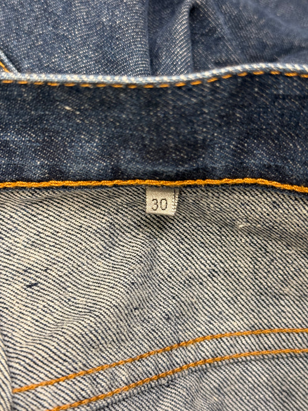 2000s Dior by Hedi Slimane raw jeans