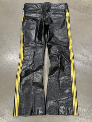 2000s Roberto Cavalli mainline biker leather pants