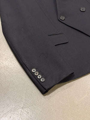 A/W2007 Dior Homme by Hedi Slimane runway asymmetrical tailored blazer
