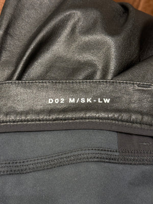 2013 Saint Laurent by Hedi Slimane “D02” faux leather skinny pants