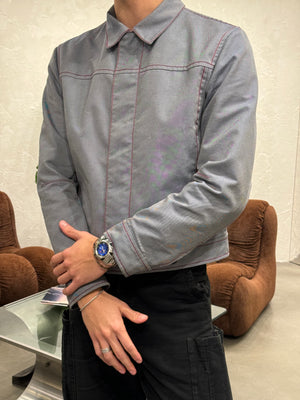 2000s Prada biker cotton jacket