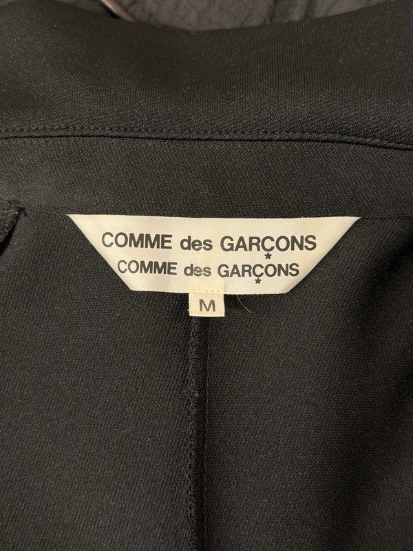 2011 Comme des Garçons wavy seam biker jacket
