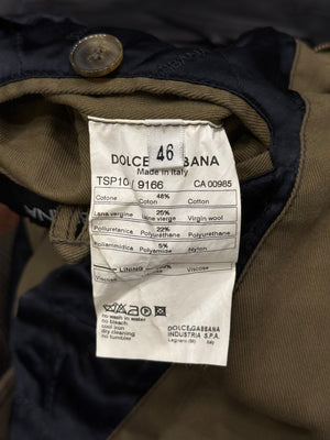 A/W2003 Dolce & Gabbana runway bomber jacket with multi pocket construction