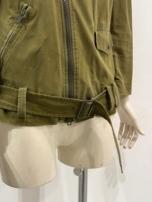 S/S2013 Yohji Yamamoto military biker jacket
