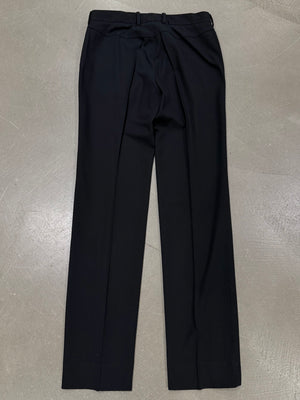 2000s Gucci minimal tailored wool trousers