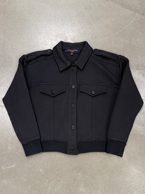 2000s Louis Vuitton uniform cropped bomber jacket