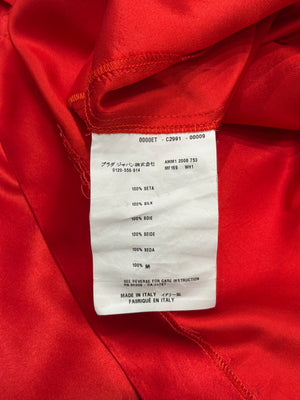 2008 Miu Miu bow detail sleeveless dress