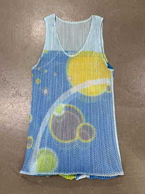 S/S2011 Issey Miyake “pleats please” cosmos print