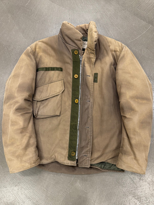 A/W1999 Helmut Lang sun faded M65 flak jacket