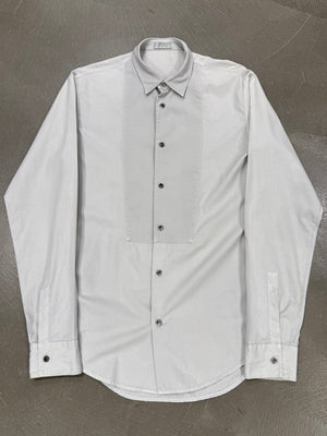 Dior by Hedi Slimane pleated detail long sleeve shirt