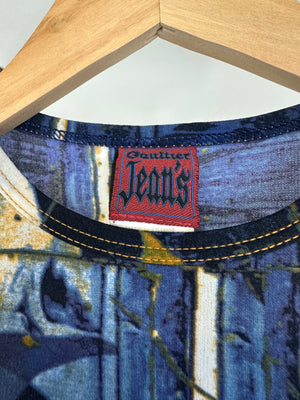 2000s Jean Paul Gaultier mosaic long dress
