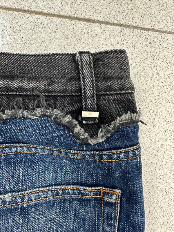 AW2006 Dior by Hedi cummerbund jeans