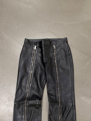 F/W 2001 Gucci By Tom Ford full zip leather pants