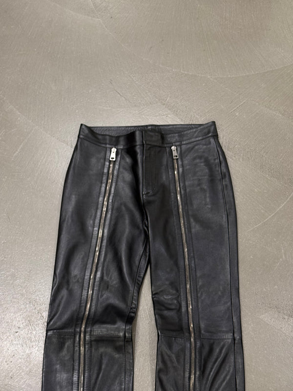 F/W 2001 Gucci By Tom Ford full zip leather pants