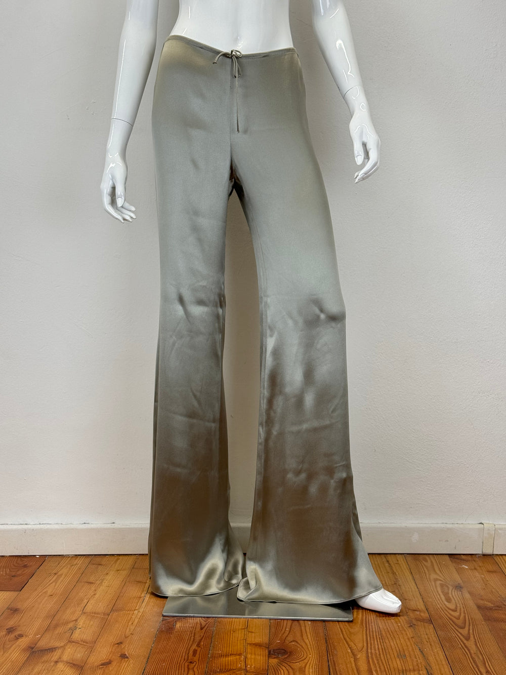 Cruise 2000 Gucci by Tom Ford extra long silk pants