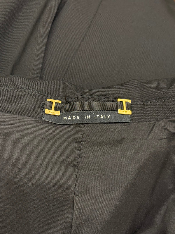 A/W2003 Gucci by Tom Ford belted military jacket