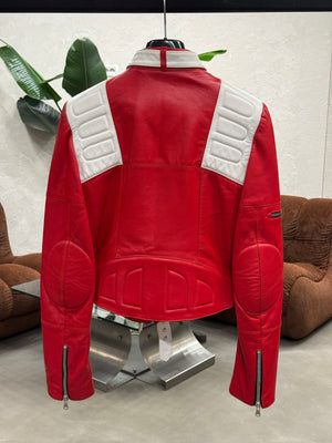 S/S2001 Dolce & Gabbana biker leather jacket