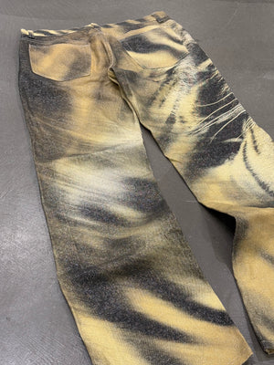 A/W2000 Roberto Cavalli tiger print pants
