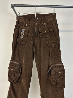 AW2002 Dolce & Gabbana hunting cargo pants