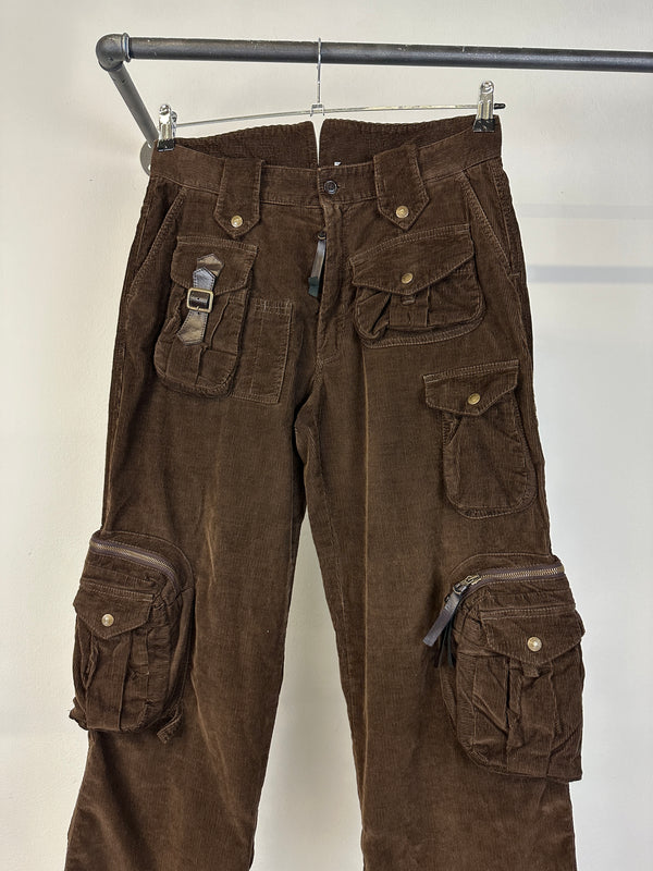 AW2002 Dolce & Gabbana hunting cargo pants