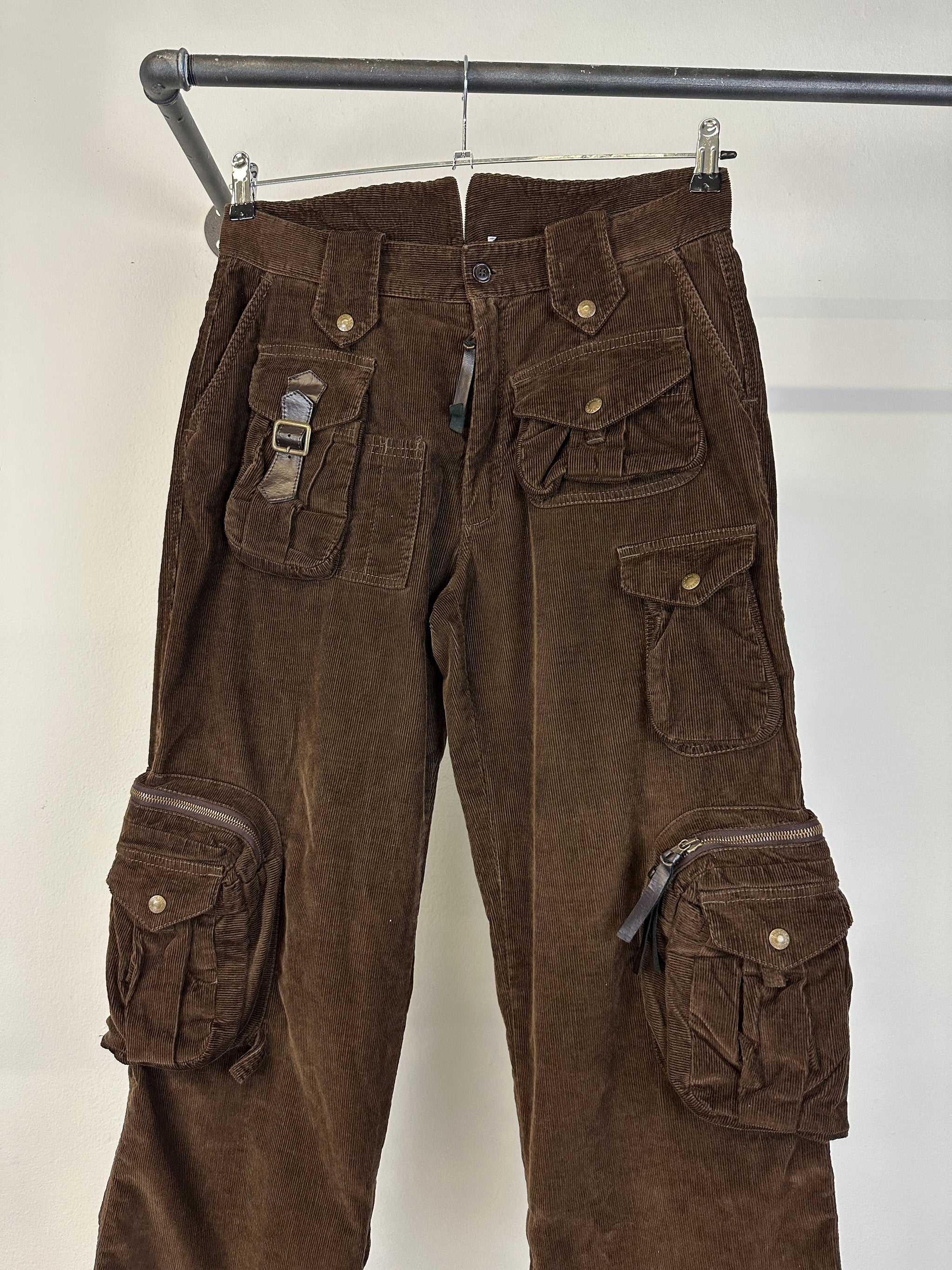 AW2002 Dolce & Gabbana hunting cargo pants – elevated archives