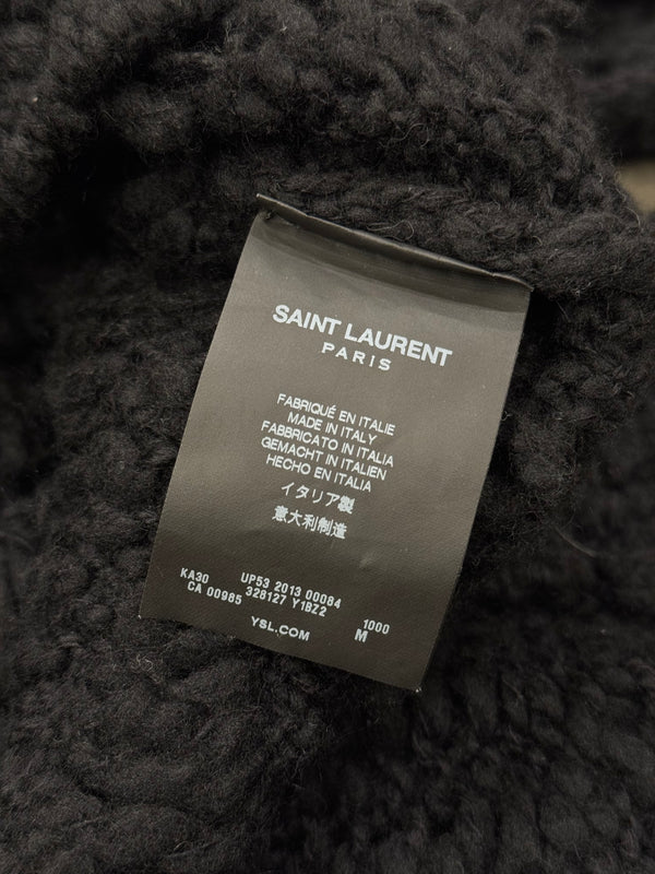 A/W2013 Saint Laurent by Hedi Slimane distressed knit