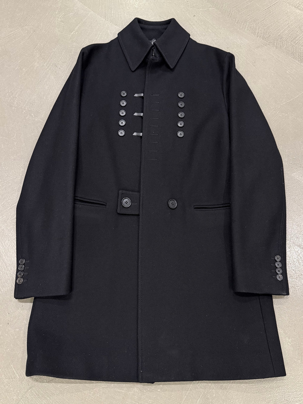 A/W2006 Dior by Hedi Slimane runway military coat