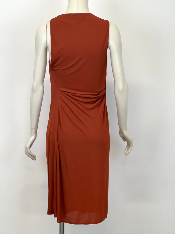 2011 Balenciaga asymmetrical deconstructed draped dress