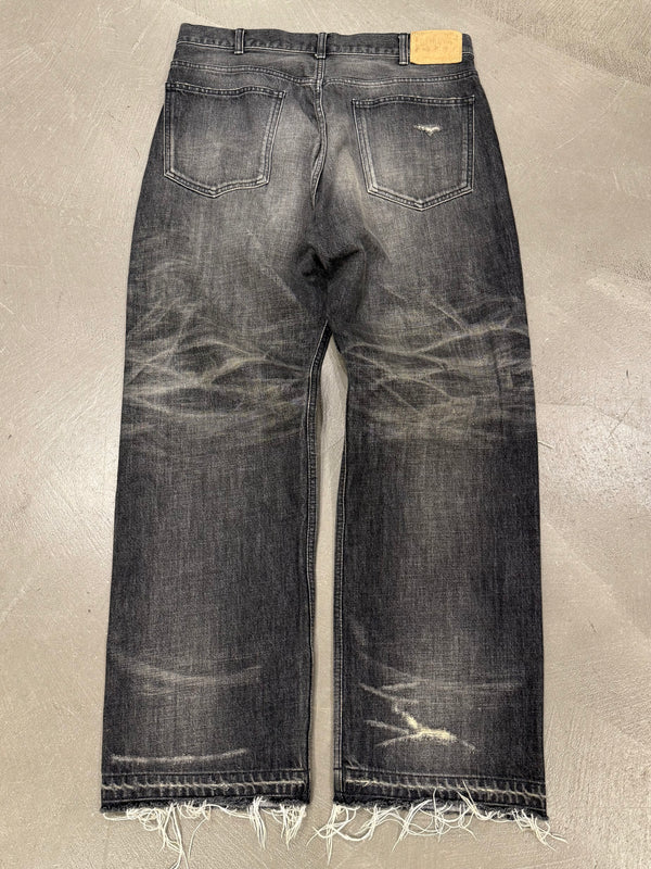 S/S2024 Celine wesley straight-leg distressed jeans