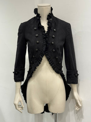 A/W2008 Alexander McQueen pirate military napoleon jacket