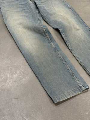 2000s Helmut Lang faded jeans