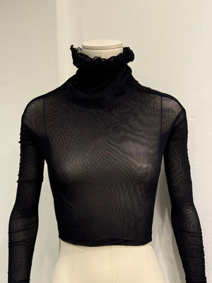 1990s Dolce & Gabbana sheer bluse top