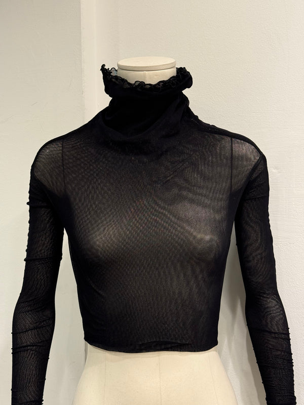 1990s Dolce & Gabbana sheer bluse top