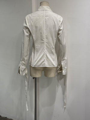 S/S2003 Gucci by Tom Ford sleeves strap shirt