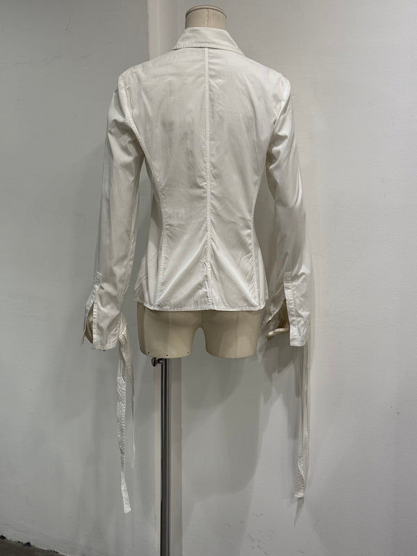 S/S2003 Gucci by Tom Ford sleeves strap shirt