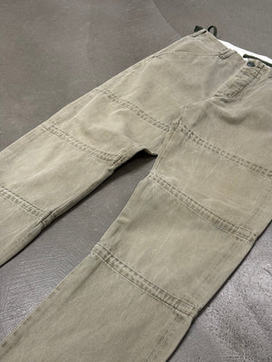 2000s Helmut Lang paneled military pants