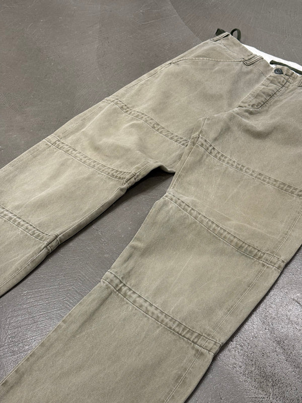 2000s Helmut Lang paneled military pants